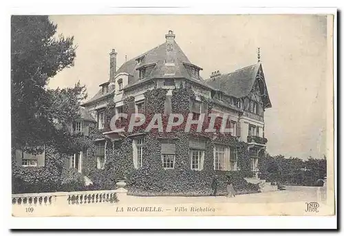 La Rochelle Cartes postales Villa Richelieu