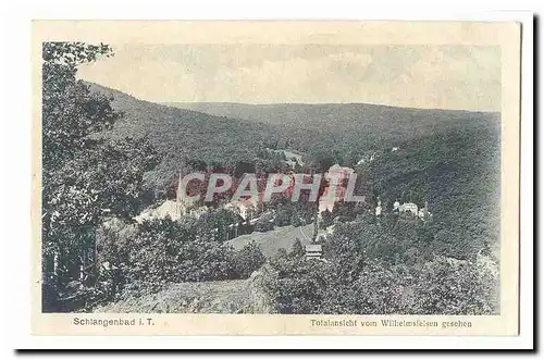 Schlangenbad Cartes postales Rotalansicht vom Wilhemsfelsen gesehen