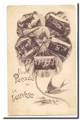 Cartes postales Une pensee de La Louvesc