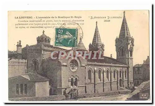 La Louvesc Cartes postales L&#39ensemble de la basilique St Regis