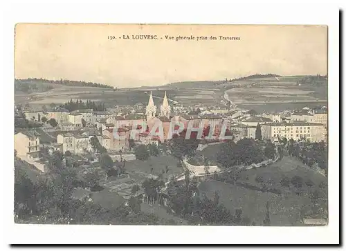 La Louvesc Cartes postales Vue generale prise des Traverses