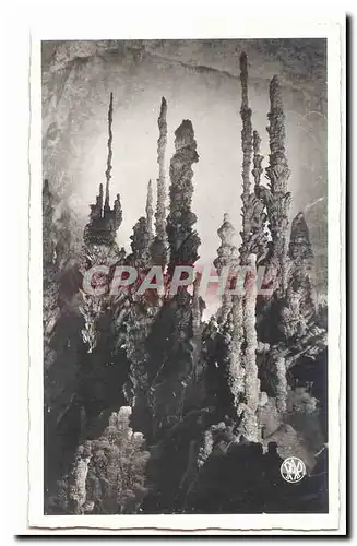 Aven d�Orgnac Cartes postales Groupe stalagmique vu du nord