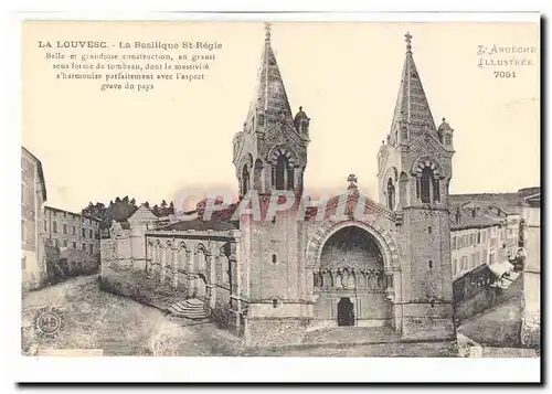 La Louvesc Cartes postales La basilique Saint Regis