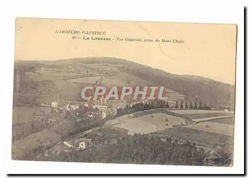 La Louvesc Cartes postales Vue generale prise du Mont Chaix