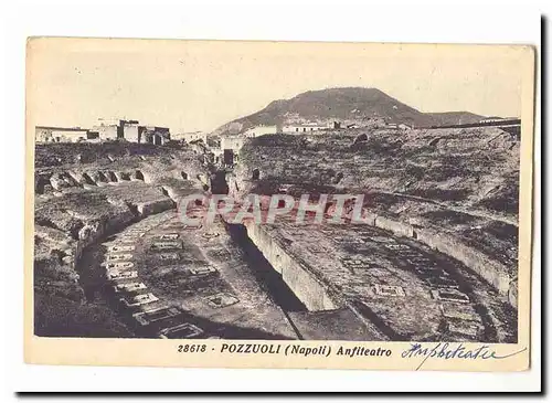 Italie Italia Pozzuoli (Napoli) Ansichtskarte AK Anfiteatro (amphitheatre)