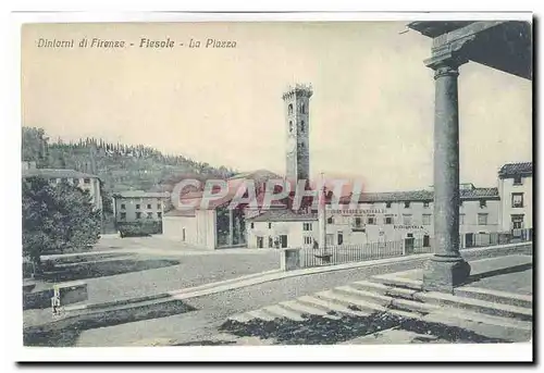 Italie Italia Dintorni di Firenze Cartes postales Fiesole La Plazza