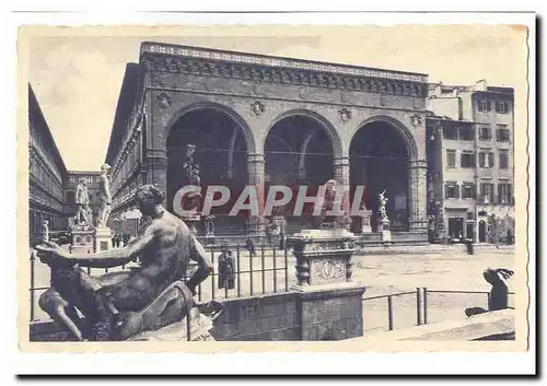 Italie Italia Firenze Cartes postales Loggia dei Lanzi