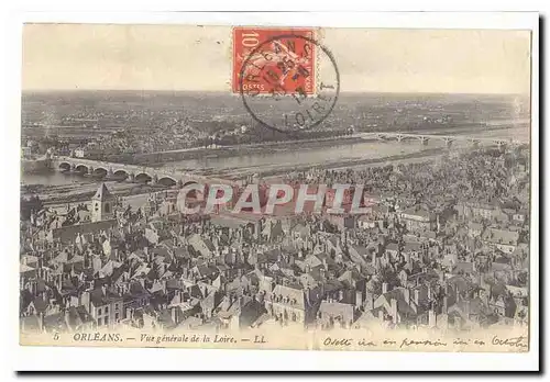 Orleans Cartes postales Vue generale de la Loire