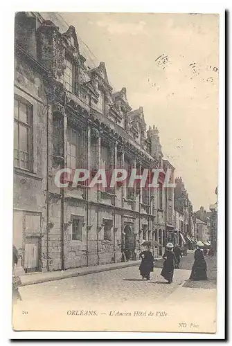 ORleans Cartes postales L&#39ancien hotel de ville (animee)