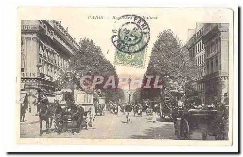 Paris (9eme) Cartes postales Boulevard des Italiens