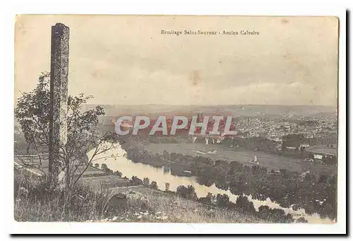 ERmitage Saint Sauveur Cartes postales Ancien calvaire