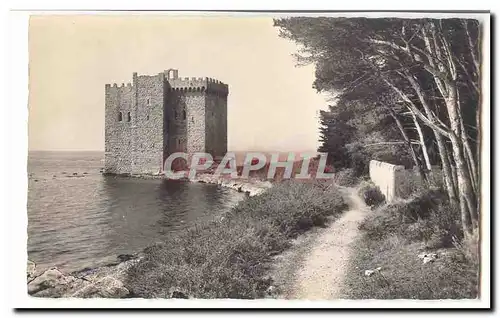 Environs de Cannes Ansichtskarte AK Ile de Lerins Chateau Saint Honorat