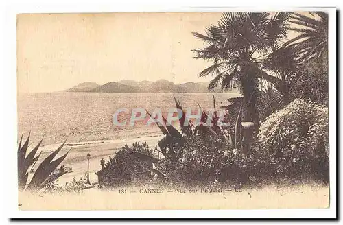 Cannes Cartes postales Vue sur l&#39Esterel