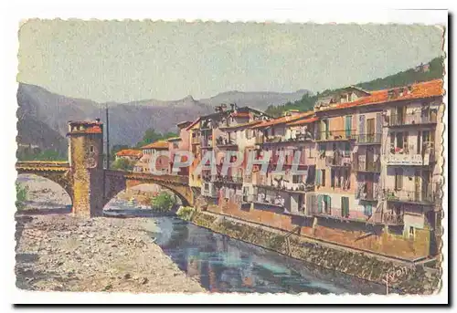 Sospel Cartes postales Vieilles maisons sur la Bevera