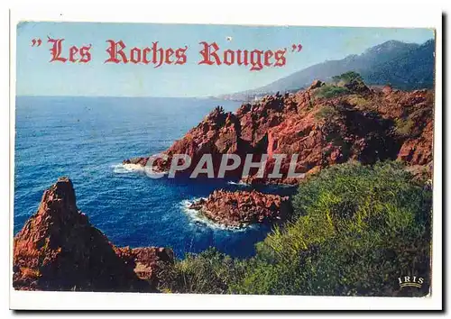 Les Roches Rouges Moderne Karte FAlaises de la corniche d&#39or