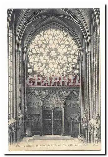 Paris (1er) Cartes postales Interieur de la sainte Chapelle LaRosace