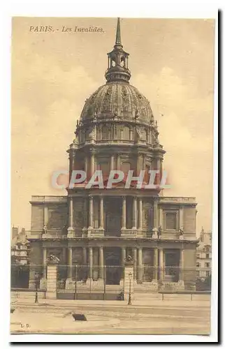 Paris (7eme) Ansichtskarte AK Les Invalides