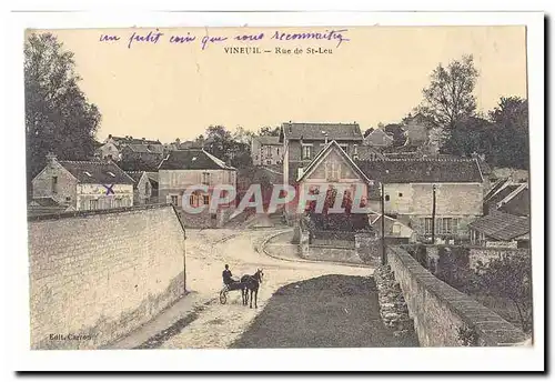 Vineuil Cartes postales Rue de St Leu