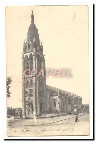 Bordeaux Cartes postales Eglise de la Bastide