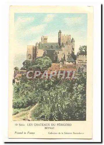 Les chateaux du Perigord Beynac Cartes postales