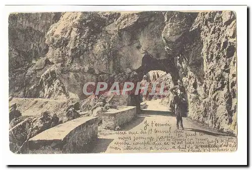 Cartes postales Col de Tirourd (1er tunnel) (ane donkey)