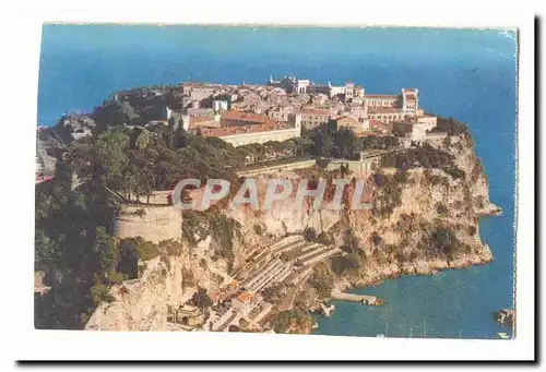 Principaute de Monaco Cartes postales Le rocher de Monaco