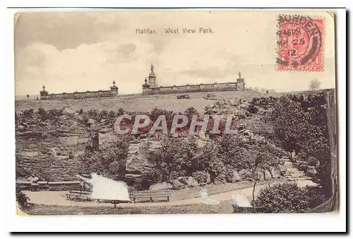 Canada Halifax Cartes postales West view park