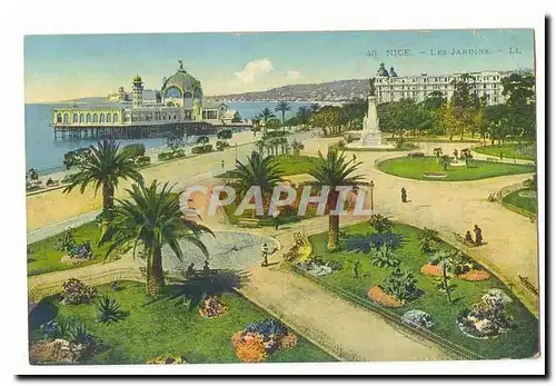 Nice Cartes postales Les jardins