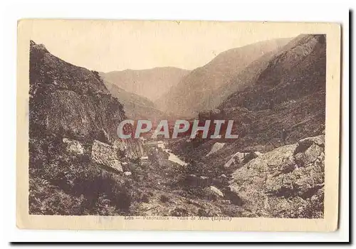 Espagne Espana Ansichtskarte AK Les Panoramica Valle de Aran