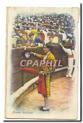 Espagne Espana Cartes postales Matador Brindando (corrida taureau toros)