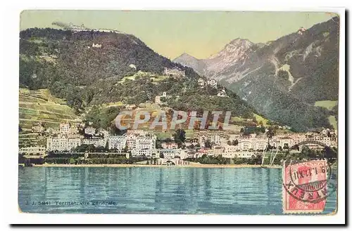 Suisse Cartes postales Territet Vue generale