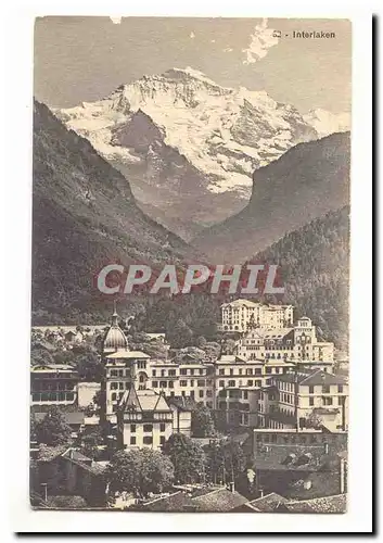 Suisse Cartes postales Interlaken