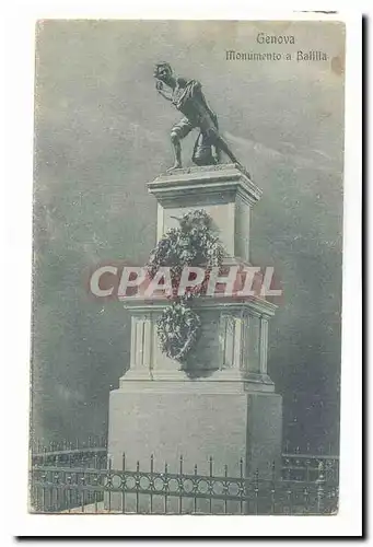 Suisse Cartes postales Geneve Monumento a Balilla