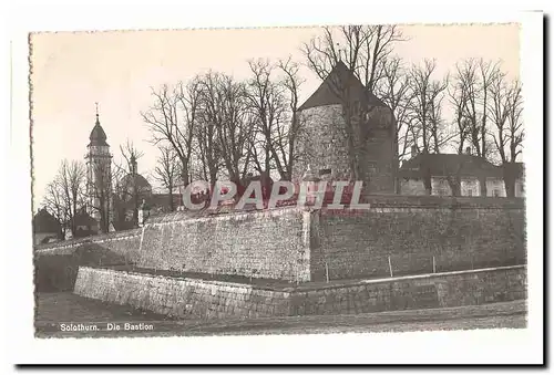 Suisse Cartes postales Solothurn Die Bastion