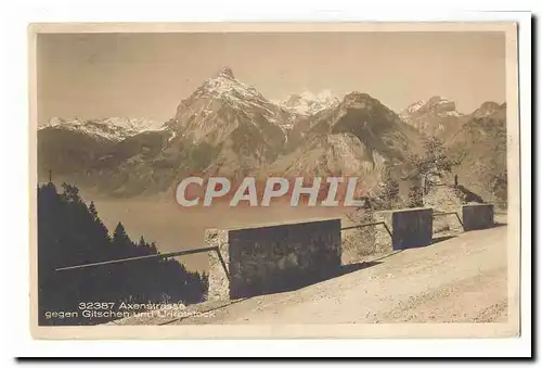 Suisse Cartes postales axenstrasse Gegen und Urirotstock