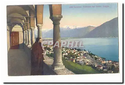 Suisse Cartes postales Locarno Madonna del Sasso Loggia