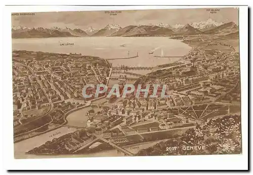 Suisse Cartes postales Geneve