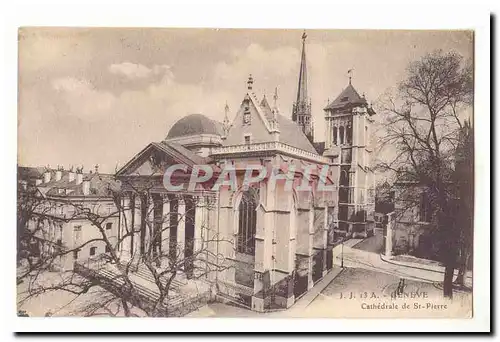 Suisse Cartes postales Geneve Cathedrale de St Pierre