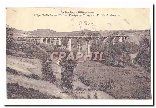 St Brieuc Ansichtskarte AK Viaduc de Toupin et vallee du Gouedic