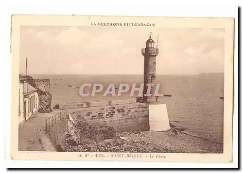 St Brieuc Cartes postales Le phare (lighthouse)