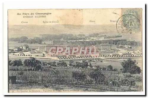 Au pays du Champagne Ansichtskarte AK Epernay illustre