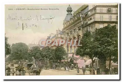 Paris (2eme) Cartes postales Boulevard Bonne Nouvelle