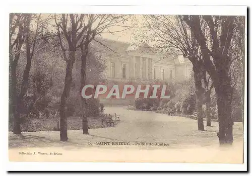 Saint Brieuc Ansichtskarte AK Palais de justice