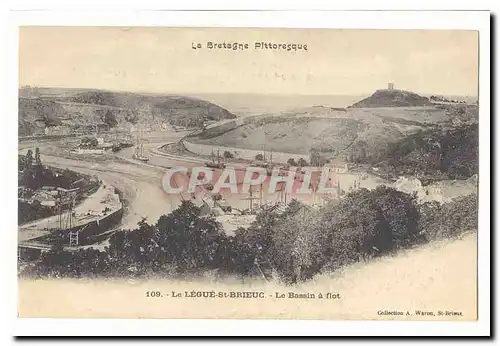 Le Legue Saint Brieuc Ansichtskarte AK Le bassin a flot