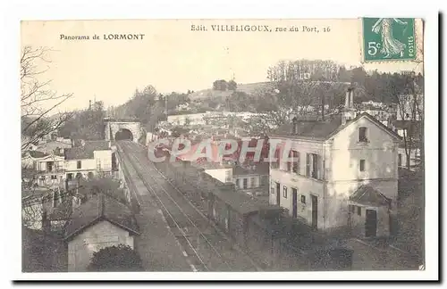 Cartes postales Panorama de Lormont (train)
