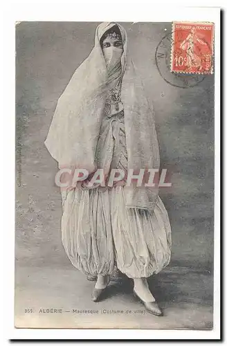 Algerie Cartes postales Mauresque (costume de ville)