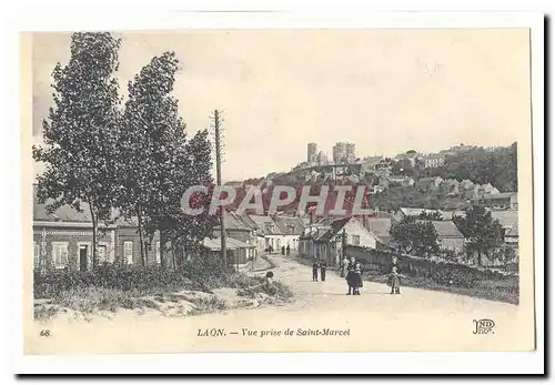 Laon Cartes postales Vue prise de Saint Marcel