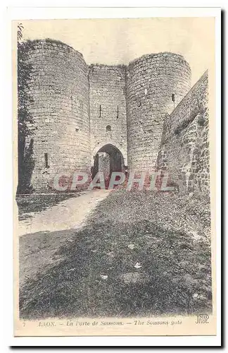 Laon Ansichtskarte AK La porte de Soissons