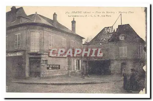 Braine Cartes postales Place du Martroy (Le Familistere du Nord Est)