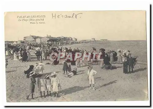 Palavas les Flots Cartes postales La plage (Rive gauche)